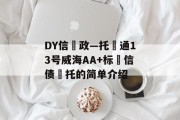 DY信‮政—托‬通13号威海AA+标‮信债‬托的简单介绍