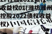 ZF控股2022债权收益权01(潍坊潍州控股2022债权收益权)