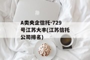 A类央企信托-729号江苏大丰(江苏信托公司排名)
