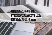 山东TC2024年财产权信托受益权转让及回购(山东信托app)