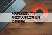 A类央企信托-729号江苏大丰(江苏信托监管评级)