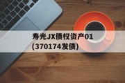 寿光JX债权资产01(370174发债)