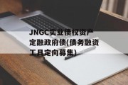 JNGC实业债权资产定融政府债(债务融资工具定向募集)