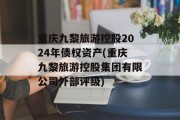 重庆九黎旅游控股2024年债权资产(重庆九黎旅游控股集团有限公司外部评级)