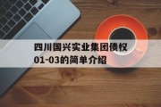 四川国兴实业集团债权01-03的简单介绍