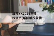 咸阳XK2024年债权资产(咸阳城投发债)