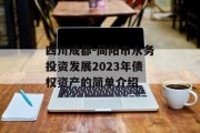 四川成都-简阳市水务投资发展2023年债权资产的简单介绍