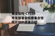 央企信托-CT120号东部省会标债集合信托计划的简单介绍