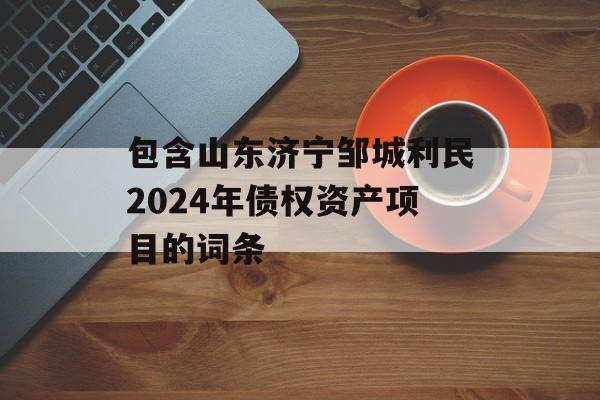 包含山东济宁邹城利民2024年债权资产项目的词条